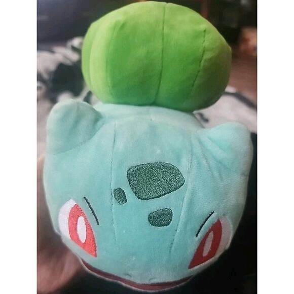 Pokémon Bulbasaur 8" Plush Toy 2023 Excellent Pocket Monster Catchem All - Picture 1 of 6